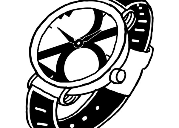 vektorbild einer schweizer Uhr mit dem 26 switzerland logo